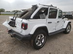 2019 Jeep Wrangler Unlimited Sahara White vin: 1C4HJXEN0KW531776