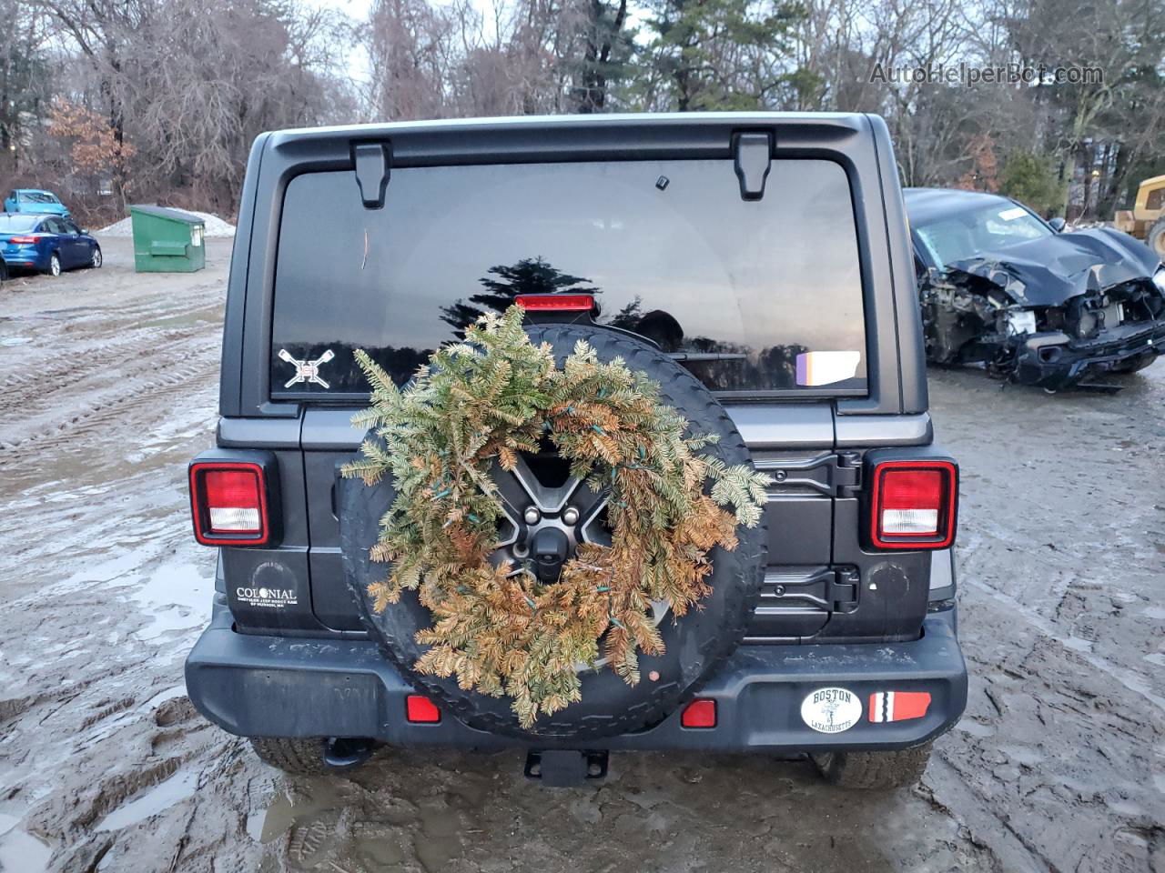 2019 Jeep Wrangler Unlimited Sahara Black vin: 1C4HJXEN2KW523212