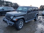 2019 Jeep Wrangler Unlimited Sahara Black vin: 1C4HJXEN2KW523212