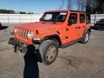 2019 Jeep Wrangler Unlimited Sahara Orange vin: 1C4HJXEN2KW687141