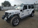 2019 Jeep Wrangler Unlimited Sahara White vin: 1C4HJXEN3KW535790