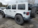 2019 Jeep Wrangler Unlimited Sahara White vin: 1C4HJXEN4KW618452