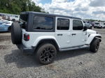 2019 Jeep Wrangler Unlimited Sahara White vin: 1C4HJXEN4KW619973