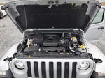 2023 Jeep Wrangler Sahara Silver vin: 1C4HJXEN4PW606731