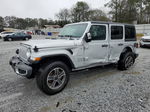 2023 Jeep Wrangler Sahara Silver vin: 1C4HJXEN4PW606731