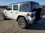 2019 Jeep Wrangler Unlimited Sahara White vin: 1C4HJXEN5KW512110