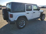 2019 Jeep Wrangler Unlimited Sahara White vin: 1C4HJXEN5KW512110