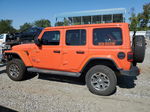 2019 Jeep Wrangler Unlimited Sahara Orange vin: 1C4HJXEN6KW524220