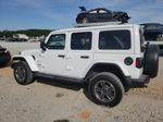 2023 Jeep Wrangler Sahara White vin: 1C4HJXEN6PW666350