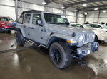 2019 Jeep Wrangler Unlimited Sahara Gray vin: 1C4HJXEN7KW686146