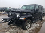 2019 Jeep Wrangler Unlimited Sahara Black vin: 1C4HJXEN8KW510769