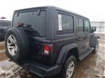2019 Jeep Wrangler Unlimited Sahara Black vin: 1C4HJXEN8KW510769