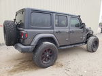 2019 Jeep Wrangler Unlimited Sahara Gray vin: 1C4HJXEN8KW562015