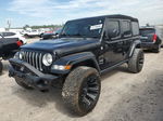 2019 Jeep Wrangler Unlimited Sahara Black vin: 1C4HJXEN9KW595962