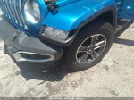 2023 Jeep Wrangler Sahara Синий vin: 1C4HJXEN9PW667959