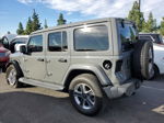 2019 Jeep Wrangler Unlimited Sahara Gray vin: 1C4HJXENXKW521031