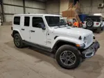 2023 Jeep Wrangler Sahara White vin: 1C4HJXENXPW543036