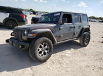 2019 Jeep Wrangler Unlimited Rubicon Gray vin: 1C4HJXFG1KW676003