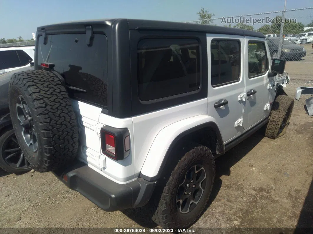 2023 Jeep Wrangler Rubicon Белый vin: 1C4HJXFG1PW550201