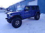 2019 Jeep Wrangler Unlimited Rubicon Blue vin: 1C4HJXFG2KW665625