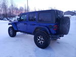 2019 Jeep Wrangler Unlimited Rubicon Blue vin: 1C4HJXFG2KW665625