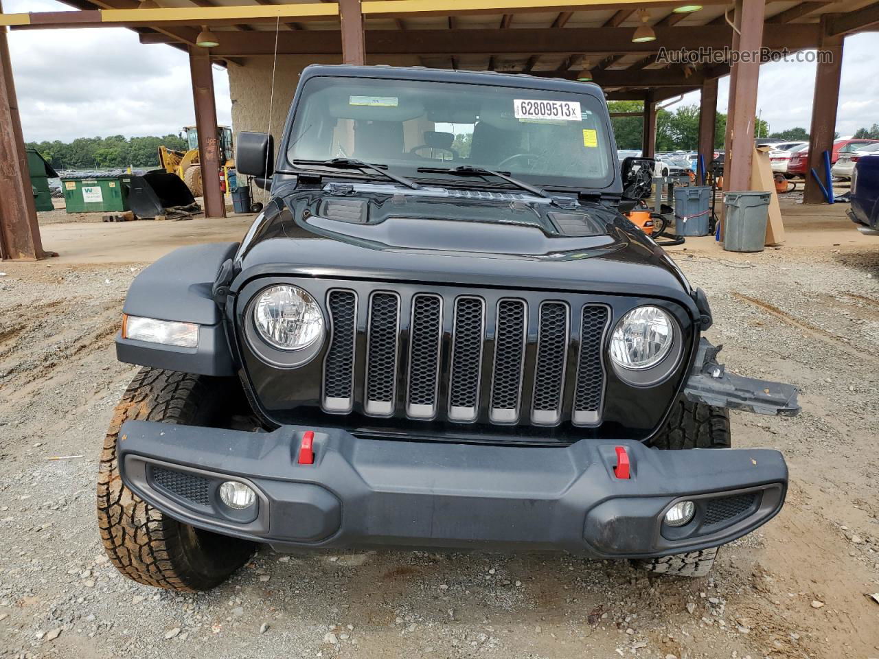 2019 Jeep Wrangler Unlimited Rubicon Black vin: 1C4HJXFG3KW551004