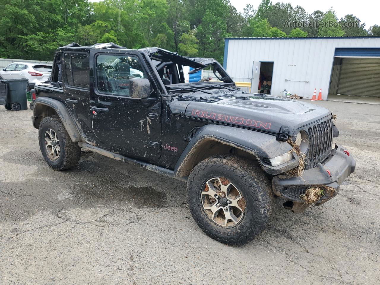 2023 Jeep Wrangler Rubicon Black vin: 1C4HJXFG3PW650039