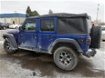2019 Jeep Wrangler Unlimited Rubicon Blue vin: 1C4HJXFG4KW525284
