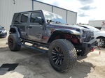 2019 Jeep Wrangler Unlimited Rubicon Gray vin: 1C4HJXFG5KW575272