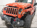 2023 Jeep Wrangler Rubicon Orange vin: 1C4HJXFG6PW654585