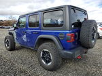 2019 Jeep Wrangler Unlimited Rubicon Blue vin: 1C4HJXFGXKW619749