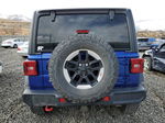 2019 Jeep Wrangler Unlimited Rubicon Blue vin: 1C4HJXFGXKW619749