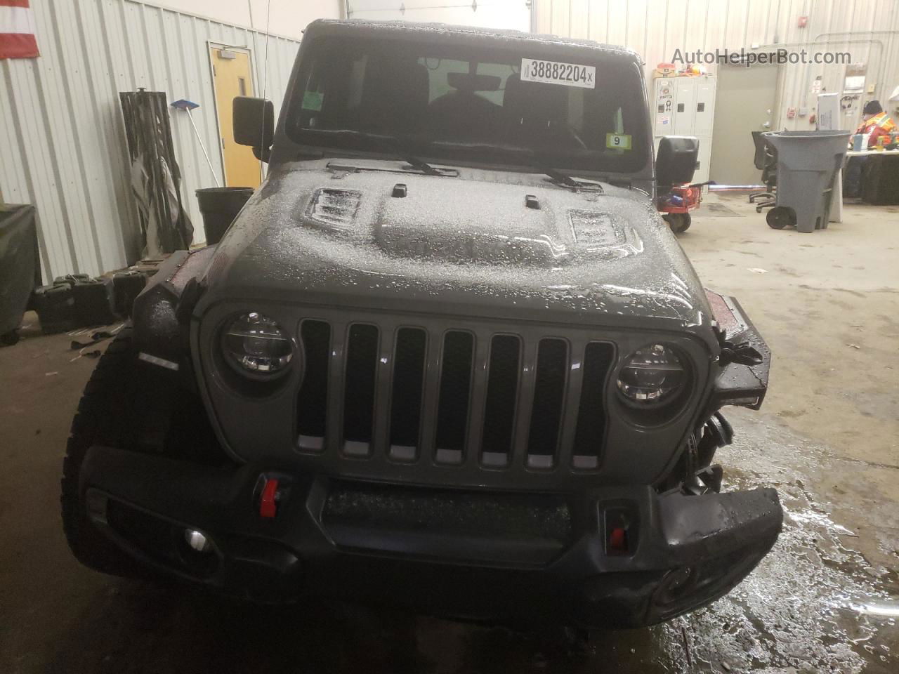 2019 Jeep Wrangler Unlimited Rubicon Charcoal vin: 1C4HJXFGXKW665999