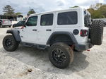 2019 Jeep Wrangler Unlimited Rubicon White vin: 1C4HJXFN0KW545594