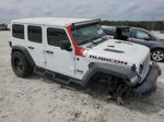 2019 Jeep Wrangler Unlimited Rubicon White vin: 1C4HJXFN0KW545594