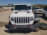 2019 Jeep Wrangler Unlimited Rubicon White vin: 1C4HJXFN1KW585442