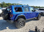 2019 Jeep Wrangler Unlimited Rubicon Blue vin: 1C4HJXFN2KW562266