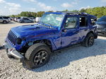 2019 Jeep Wrangler Unlimited Rubicon Blue vin: 1C4HJXFN2KW562266