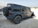 2019 Jeep Wrangler Unlimited Rubicon Gray vin: 1C4HJXFN3KW603133