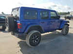 2019 Jeep Wrangler Unlimited Rubicon Blue vin: 1C4HJXFN6KW538701