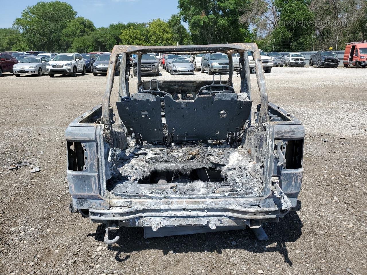 2019 Jeep Wrangler Unlimited Rubicon Пожар vin: 1C4HJXFN6KW583685