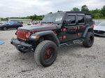 2019 Jeep Wrangler Unlimited Rubicon Black vin: 1C4HJXFN7KW502399