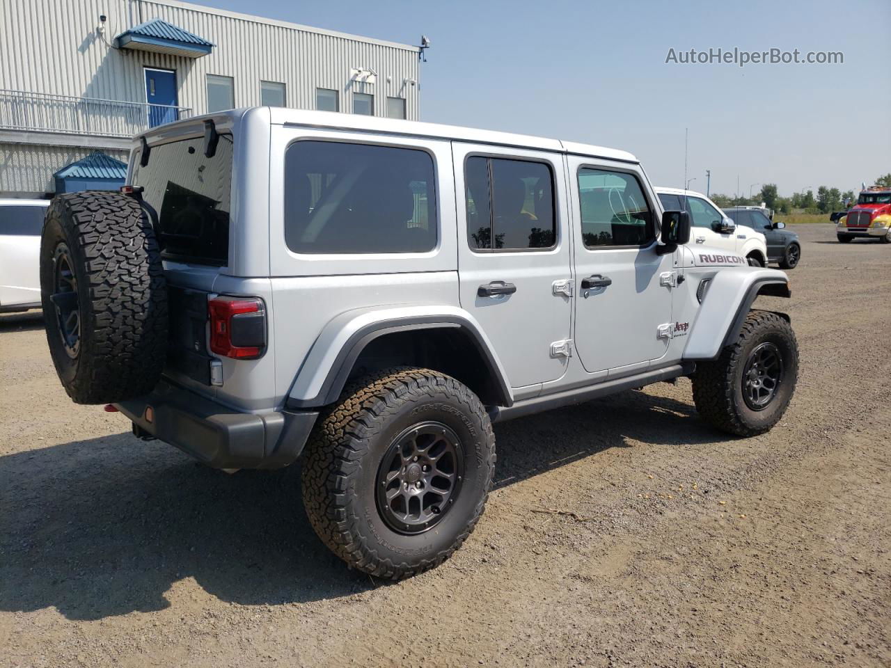 2023 Jeep Wrangler Rubicon Серый vin: 1C4JJXFG0PW519765