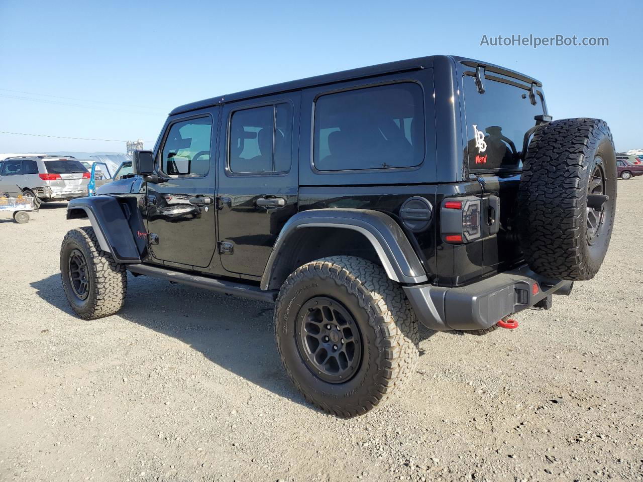 2023 Jeep Wrangler Rubicon Black vin: 1C4JJXFG1PW613346
