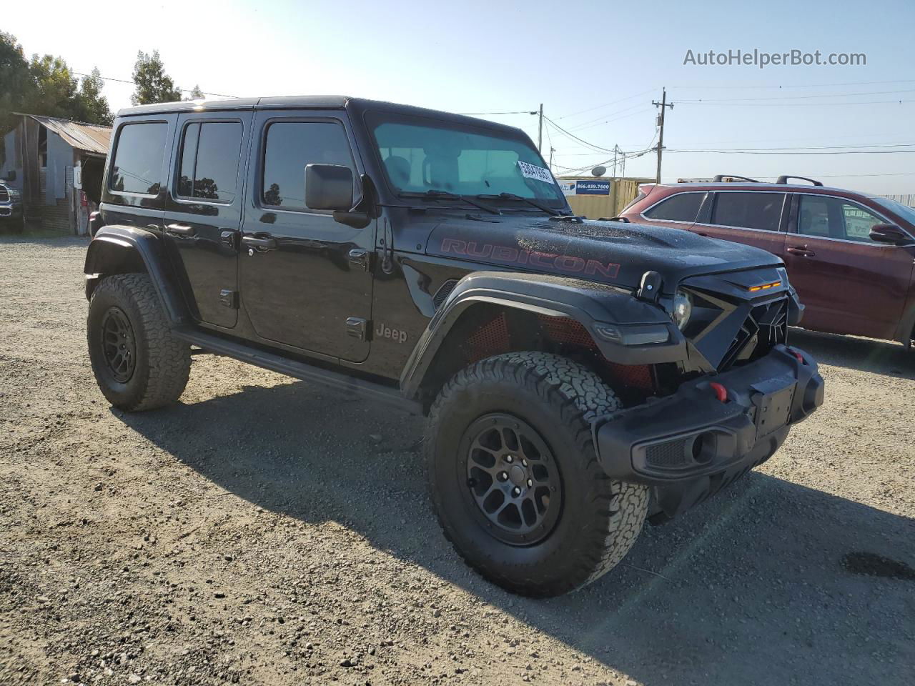 2023 Jeep Wrangler Rubicon Black vin: 1C4JJXFG1PW613346