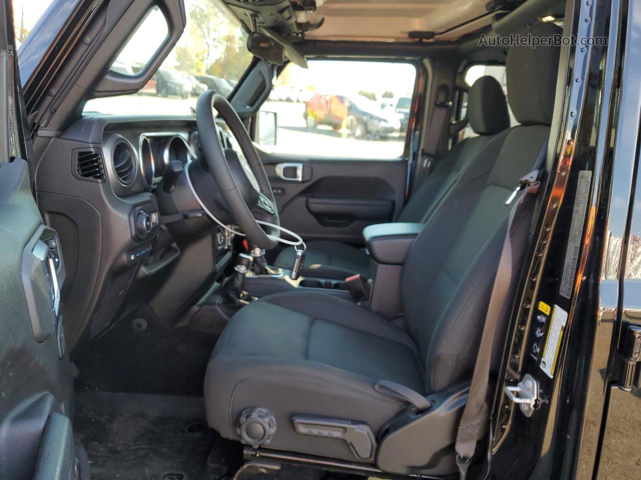 2023 Jeep Wrangler 4xe Black vin: 1C4JJXN62PW613042