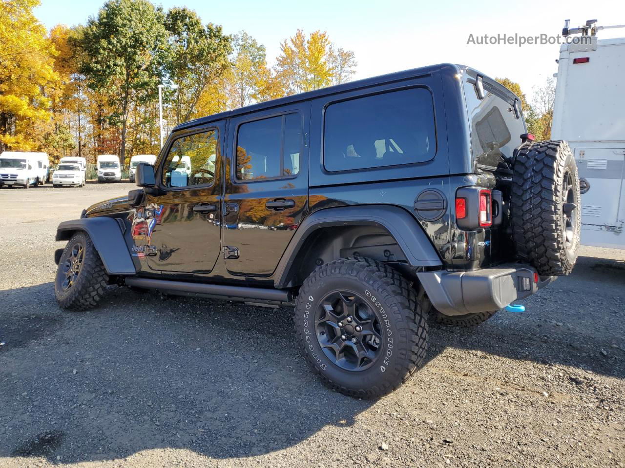 2023 Jeep Wrangler 4xe Black vin: 1C4JJXN62PW613042