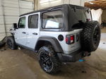 2023 Jeep Wrangler 4xe Silver vin: 1C4JJXN64PW630179