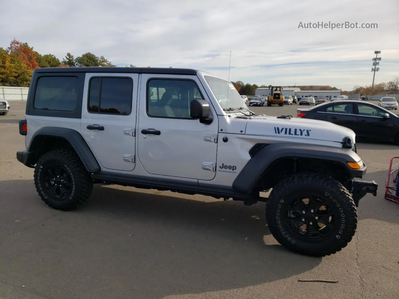 2023 Jeep Wrangler 4xe Silver vin: 1C4JJXN67PW592088