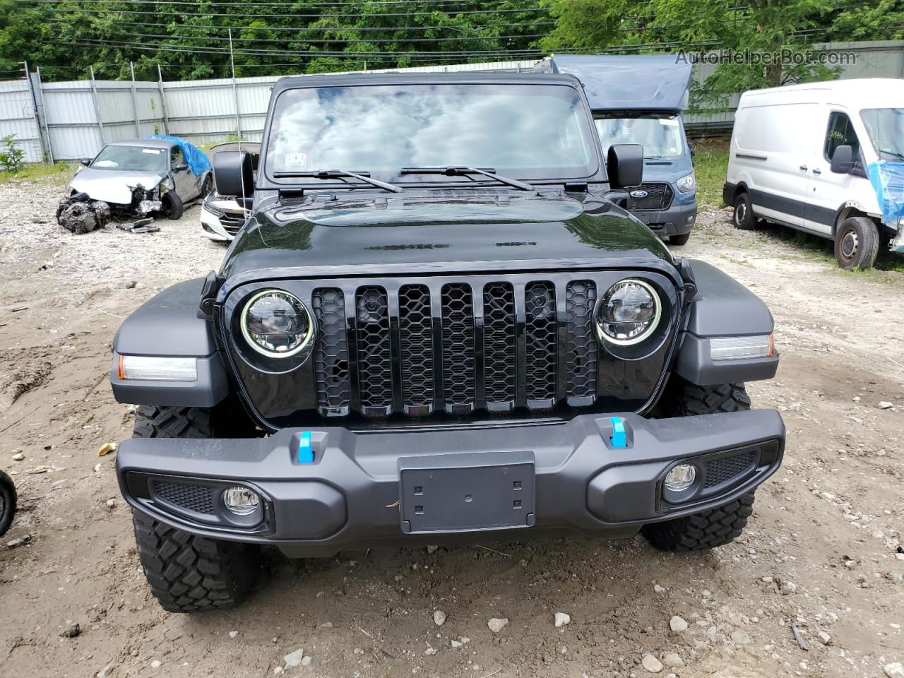 2023 Jeep Wrangler 4xe Black vin: 1C4JJXN6XPW623043